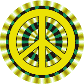 PEACE SIGN: Radiating Ripple--MAGNET