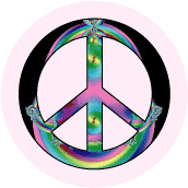 PEACE SIGN: Rainbow Bright--MAGNET