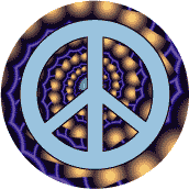 PEACE SIGN: Recycle Good Will--MAGNET