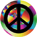 PEACE SIGN: Reign In Multinational Corporations--KEY CHAIN