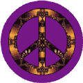 PEACE SIGN: Royal Golden Medallion--STICKERS