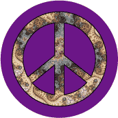 PEACE SIGN: Sea Shell Wreath--KEY CHAIN