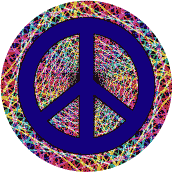 PEACE SIGN: Silly String 1--BUTTON