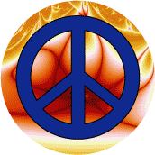 PEACE SIGN: Smoldering Peace--T-SHIRT