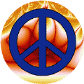 PEACE SIGN: Smoldering Peace--COFFEE MUG