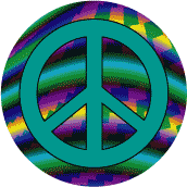 PEACE SIGN: Solution To Terrorism--MAGNET