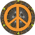 PEACE SIGN: Support Animal Rights--BUTTON