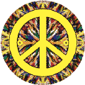 PEACE SIGN: Support Freedom Riders--BUTTON