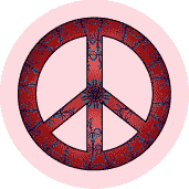 PEACE SIGN: Support Human Rights--BUTTON