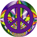 PEACE SIGN: Support Peace Activism--BUTTON