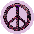 PEACE SIGN: Support Radical Feminism--BUTTON