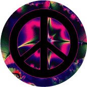 PEACE SIGN: Support Slavery Reparations--BUTTON
