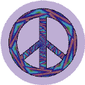 PEACE SIGN: Support Your Local Peace Organizations--KEY CHAIN