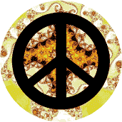 PEACE SIGN: Swirl--MAGNET