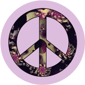 PEACE SIGN: The Tragedy Of The Commons Is Too Common--BUTTON