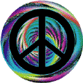 PEACE SIGN: Tolerate Dissent--BUTTON