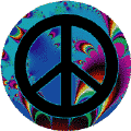 PEACE SIGN: Turn Leftist--STICKERS