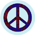 PEACE SIGN: Work For A Peaceful World--BUMPER STICKER