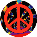 PEACE SIGN: Work For Social Change--KEY CHAIN