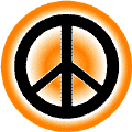 PEACE SIGN: Orange color gradient--KEY CHAIN