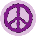 PEACE SIGN: Queasy Peace--BUTTON