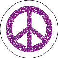 Spot the Difference Purple PEACE SIGN--KEY CHAIN