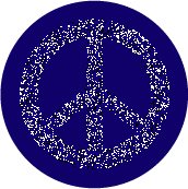 PEACE SIGN: Starry Night Sky--STICKERS