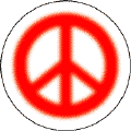 Warm Fuzzy Red PEACE SIGN--BUTTON