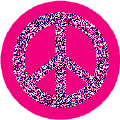 PEACE SIGN: Code Pink Protest--BUTTON