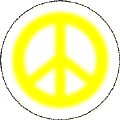 Warm Fuzzy Yellow PEACE SIGN--STICKERS