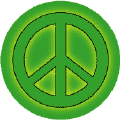 Glow Green PEACE SIGN--KEY CHAIN