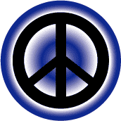 PEACE SIGN: Gradient Background Blue--T-SHIRT
