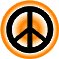 PEACE SIGN: Gradient Background Orange--STICKERS
