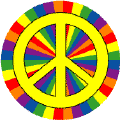PEACE SIGN: Feeling Groovy 5--Too Cool PEACE SIGN BUTTON