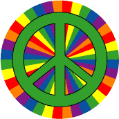 PEACE SIGN: Feeling Groovy 6--Too Groovy PEACE SIGN STICKERS