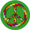 PEACE SIGN: Hippie Steering Wheel 5--Too Cool PEACE SIGN KEY CHAIN