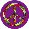 PEACE SIGN: Hippie Steering Wheel 6--Too Groovy PEACE SIGN STICKERS
