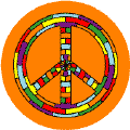 PEACE SIGN: Hippie Steering Wheel 8--Too Cool Groovy Stuff PEACE SIGN KEY CHAIN
