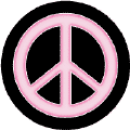 Neon Pink PEACE SIGN--Too Cool PEACE SIGN STICKERS