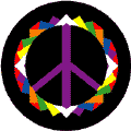 Origami Pattern 5--Too Groovy PEACE SIGN POSTER