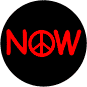 Peace NOW 1--BUMPER STICKER