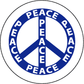 Word of Peace 2--PEACE SIGN BUMPER STICKER