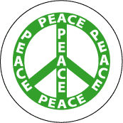 Word of Peace 4--WORD PICTURE PEACE SIGN BUMPER STICKER