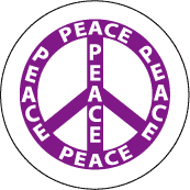 PEACE SIGN: Word of Peace 5--BUMPER STICKER