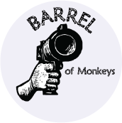 Barrel of Monkeys PEACE STICKERS