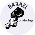 Barrel of Monkeys PEACE BUMPER STICKER