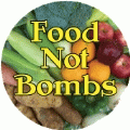 Food Not Bombs PEACE MAGNET