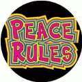 Peace Rules PEACE MAGNET