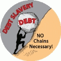 Debt Slavery - No Chains Necessary (Sisyphus) - POLITICAL KEY CHAIN