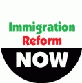 Immigration Reform NOW POLITICAL BUTTON